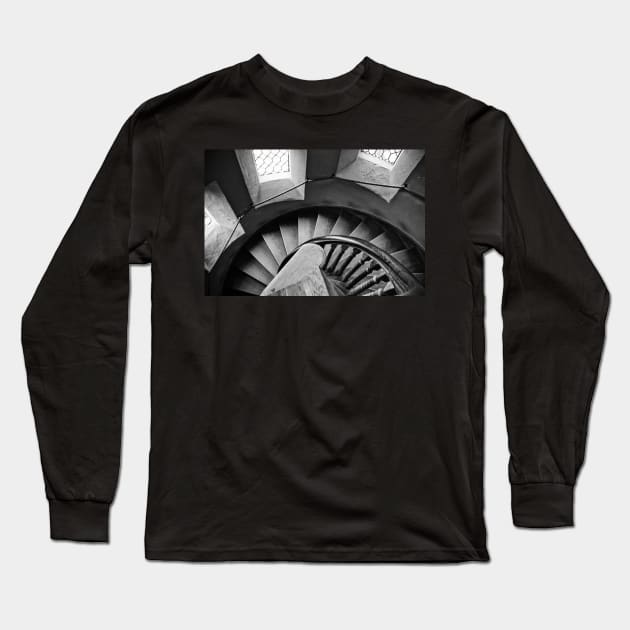 Spiral Staircase Long Sleeve T-Shirt by stuartchard